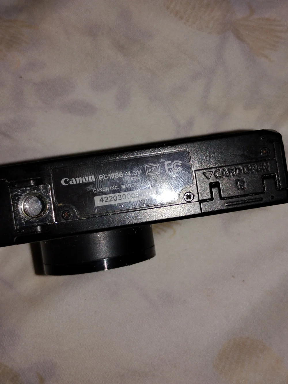 Canon PowerShot Compact Digital Camera - Black